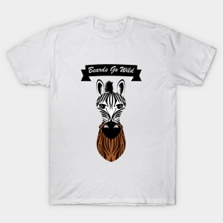 Zebra Beard T-Shirt